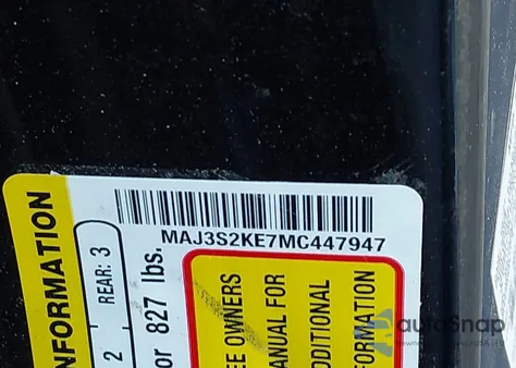 2021 Ford Ecosport Titanium from USA, damaged, VIN MAJ3S2KE7MC447947